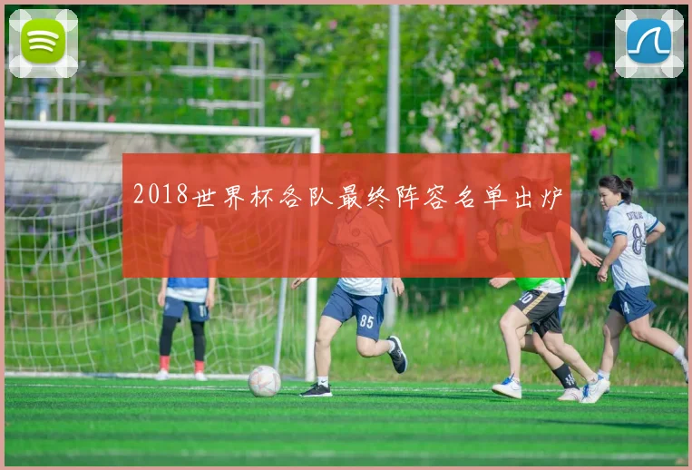 2018世界杯各队最终阵容名单出炉
