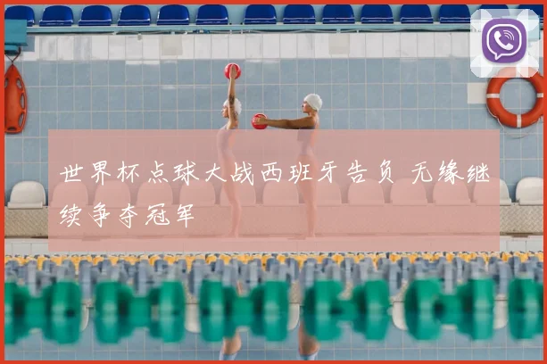 世界杯点球大战西班牙告负 无缘继续争夺冠军