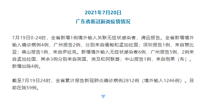 广州本土新增4例是哪个(广州新增本土确诊6例 均在广州)
