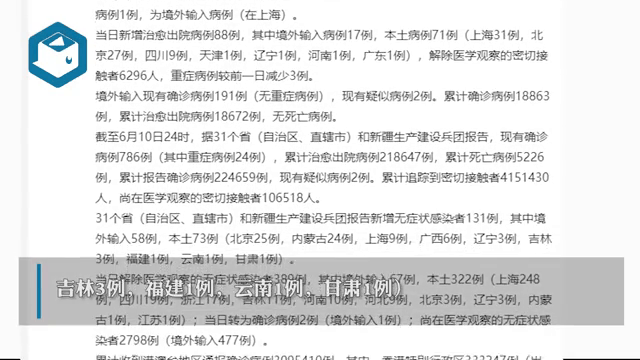 7日新增本土确诊19例(7日31省区市新增确诊病例63例)