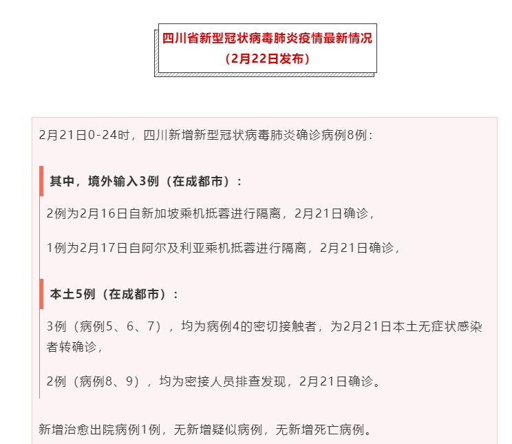 四川新增例本土病例详情(四川新增本土确诊1例详情)